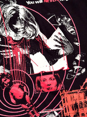 Deep Red (1975) Movie Graphic M Black T-Shirt Horror Argento Profundo Goblin