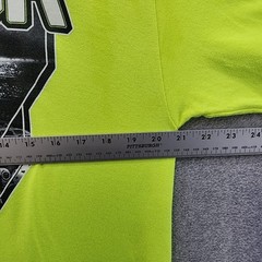 Alstyle Athleticwear Mens Monster Jam Vendor T Shirt Large Yellow Monster Trucks