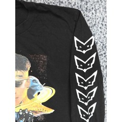 Rauw Alejandro Saturno World Tour 2023 Long Sleeve Shirt Black Mens Large SUNA