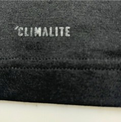 Adidas Climalite Men’s Size XL Solid Black Workout Running Crew-Neck T-Shirt