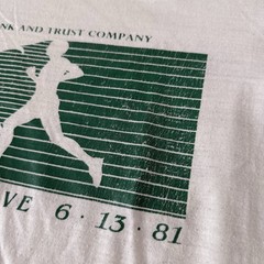Vintage 1981 First Class Five Road Race T Shirt Russell Athletic USA Medium