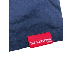The Marathon Clothing Crenshaw T-Shirt Navy Blue Teal Nipsey Hussle Mens Small