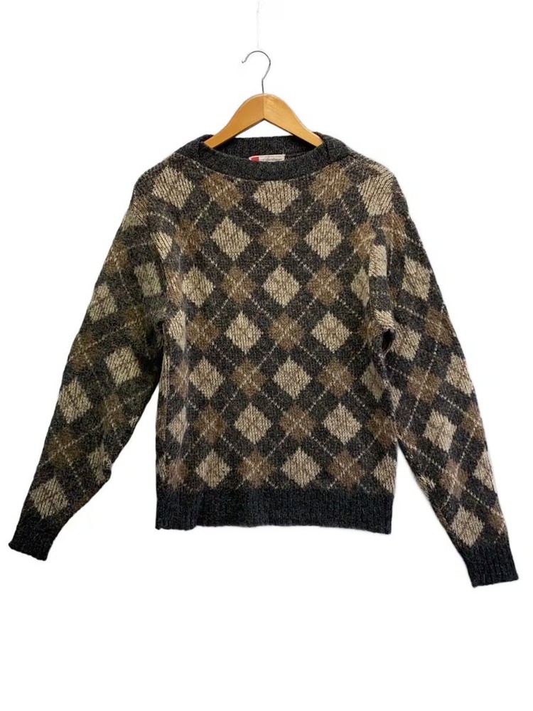 Other brands: Revere knit sweater (thick), size L, wool, multi-color, all-over p