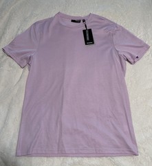 Murano Men’s Large Slim Fit Lavender Crew Neck T-Shirt NWT Soft Stretch