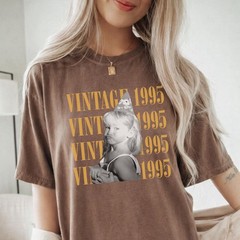 Custom Vintage Photo Year Shirt Personalized Birthday Party 90s T-Shirt