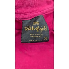 Panama Jack Vintage Long Sleeve T-Shirt M READ SPOTS Pink Sun Tan Products USA