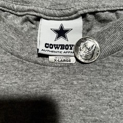 Vintage Dallas Cowboys NFL Gray Long Sleeve T-Shirt Size XL