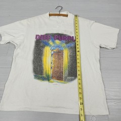 Vintage 1987 Deep Purple House Of Blue Light Tour Double Sided Tshirt Large