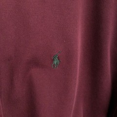 Ralph Lauren BLAKE Men’s Long Sleeve Button-Down Shirt Wine Red M Japan