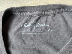 4 Rolling Stones Band Logo T-Shits, Bigger Bang Zip Code Tour MoMA 50 Years USED