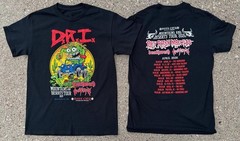 2 Sides 2026 Tour Dirty Rotten Imbeciles D.R.I. Shirt Black S-5XL 1V1216