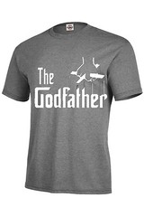 THE GODFATHER T-SHIRT Assorted Colors Adult Size S-5XL ,Graphic Tee CLASSIC BEST