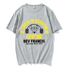Powerhouse Gym T-Shirt Unisex Fitness Workout Graphic Tee S-5XL