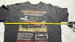 Ford Tough 1980 Acid Wash Faded Look 4X4 Vintage Look Sz XL Mens FREE SHIP D020