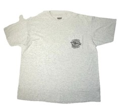Vintage 1990 Chesapeake Fishing T Shirt Mens XL 48 Chest Bass Single Stitch USA
