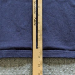 Bronson Shirt Men Large Blue Henley Short Sleeve Cotton Jersey Rib Cuff Tee Slim