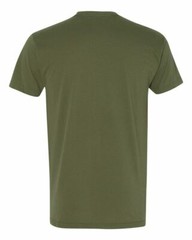 Next Level 6410 4.3 oz Sueded Crew Neck Short Sleeve T-Shirt Red, Black, Green