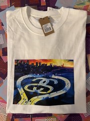 Stussy SS Highway Tee White • XL