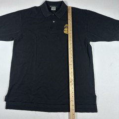 Vintage US Forest Service Police Polo Shirt Official Badge Detective USA Mens L