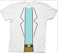 Official 2019 Rick and Morty Men’s Ripple Junction Tee Size L Labcoat Sealed New