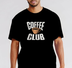 COFFEE CLUB – T-Shirt Size S-5XL