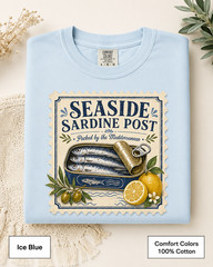 Seaside Sardine Comfort Colors Shirt