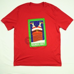 2017 Charlotte Motor Speedway Eggnog Jog Christmas M/L Red Running Bojangles