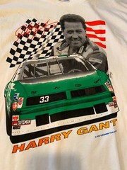 Vintage Harry Gant Shirt 1990’s Nascar Racing #33 Skoal Bandit XL White AllSport