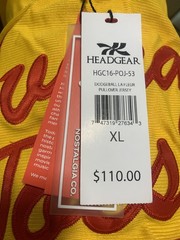 Vintage Headgear Classics Authentic Sewn Average Joes Peter La Fleur Jersey XL