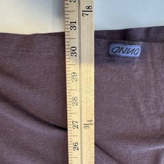 Onno Organic Cotton Shirt Mens XXL Purple Bamboo Blend Eco Friendly Basic NWT