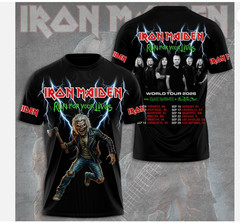 Iron 1Maiden 3D Apparel 2026 Tour Run For Your Lives Shirt Unisex S-3XL