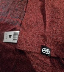 Ecko Unltd. Mens burgundy graphic Short Sleeve t-shirt Size M