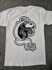Ren & Stimpy Kid Brooklyn White T Shirt Size S
