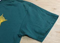 Vintage Hanes T shirt Heavyweights 50/50 Arkansas Deputy Sheriff Green Single L