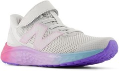 New Balance Fresh Foam Arishi V4 Bungee Lace with Top Strap Running Shoe, Grey M