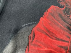 Liquid Blue Evil Clown Black T-Shirt Size Medium Red and Black Colored T
