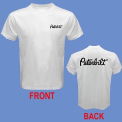 Peterbilt Simple Men’s White Size S-5XL
