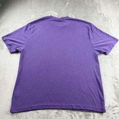 VTG Claiborne Men’s XXL Purple Ribbed Modal Blend Short Sleeve Crew Neck T-Shirt