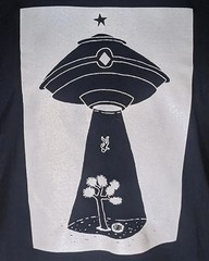 Joshua Tree Tshirts “Oringinal Alian Abduction” Screen Printed #pointyplant
