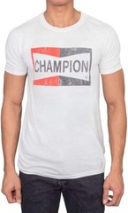 Hollywood Champion Adult White T-Shirt Iconic Cosplay Apparel for Men & Women