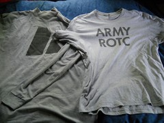 USGI Army Improved Physical Fitness Uniform IPFU Gray PT T-Shirt Varied Sizes