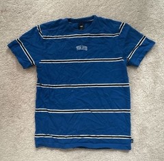 Vans 66 Champs Stripe T-Shirt in Nautical Blue
