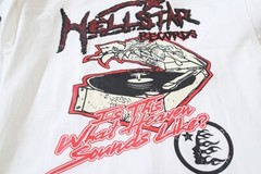 Hell Studios star Records Crewneck INS same Style Mens Long Sleeve T-shirt