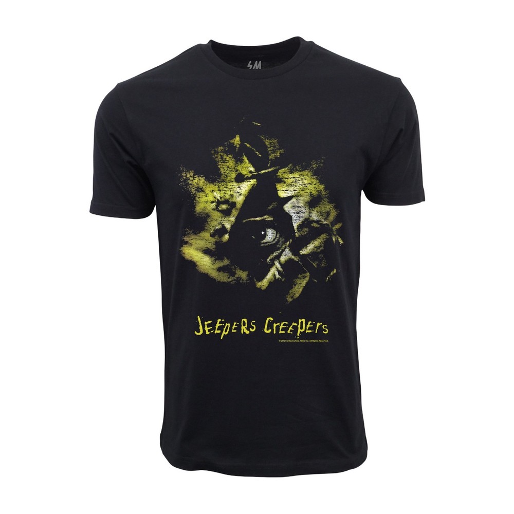JEEPERS CREEPERS 2001 GRAPHIC BLACK T-SHIRT