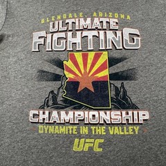 UFC Shirt Adult Extra Large Short Sleeve MMA Arizona Fight Casual Men’s