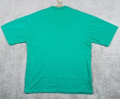 Vintage The Simpsons Shirt Mens Large Green Bart Peace Man 1990 Single Stitch *