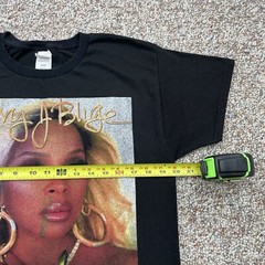 Mary J. Blige 2022 Good Morning Gorgeous Tour 2-Sided Rap Tee R&B Soul t-shirt M