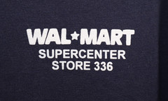 Vintage Wal-Mart Supercenter Store 336 Shirt L Long Sleeve Jerzees Workwear