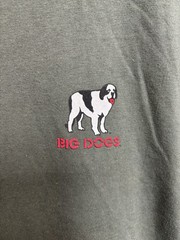 Vintage 97 Big Dog Seinfetch TShirt Seinfeld Parody Mens Green M/L