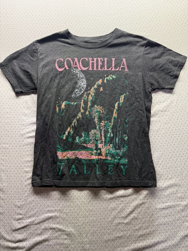 Mighty Fine Coachella Valley Desert Moonlight Graphic T-Shirt
